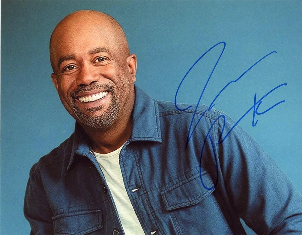 Darius Rucker-Signed Photograph