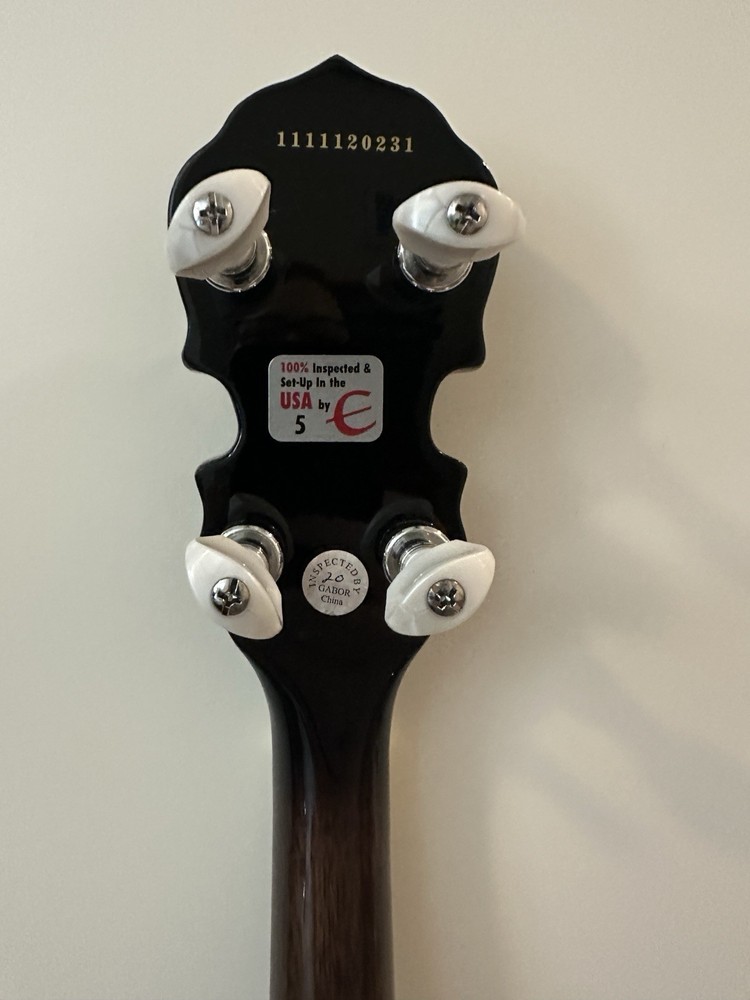 Epiphone MB-200 5-String Banjo w/ Hard Case