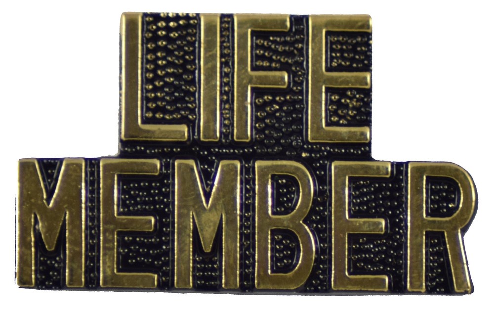 LIFE MEMBER HAT PIN