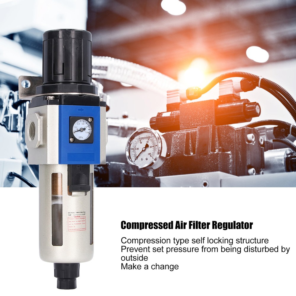 Compressed Air Filter Regulator Air Compressor Pressure Regulating Filter