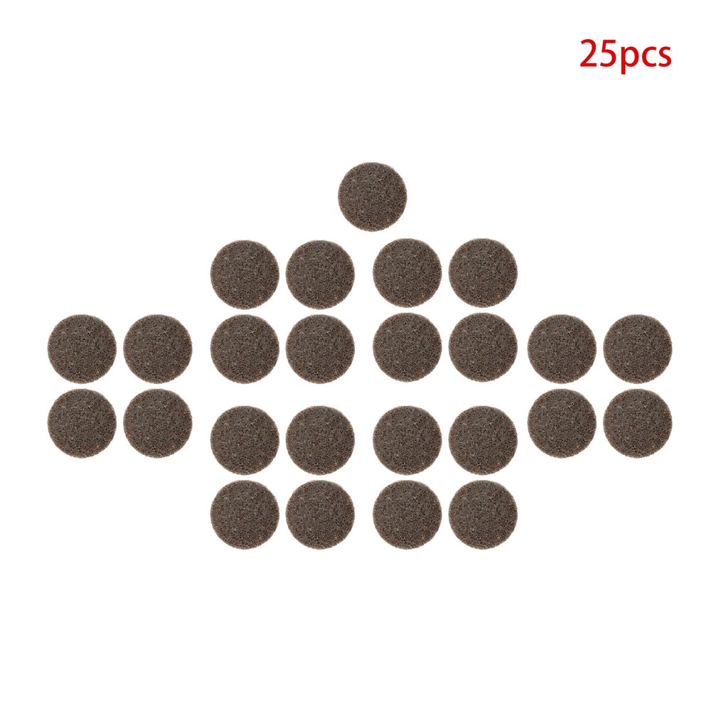 Surface Conditioning Quick Change Discs, 2" Tan (Coarse) Prep Pad - 25 Pack