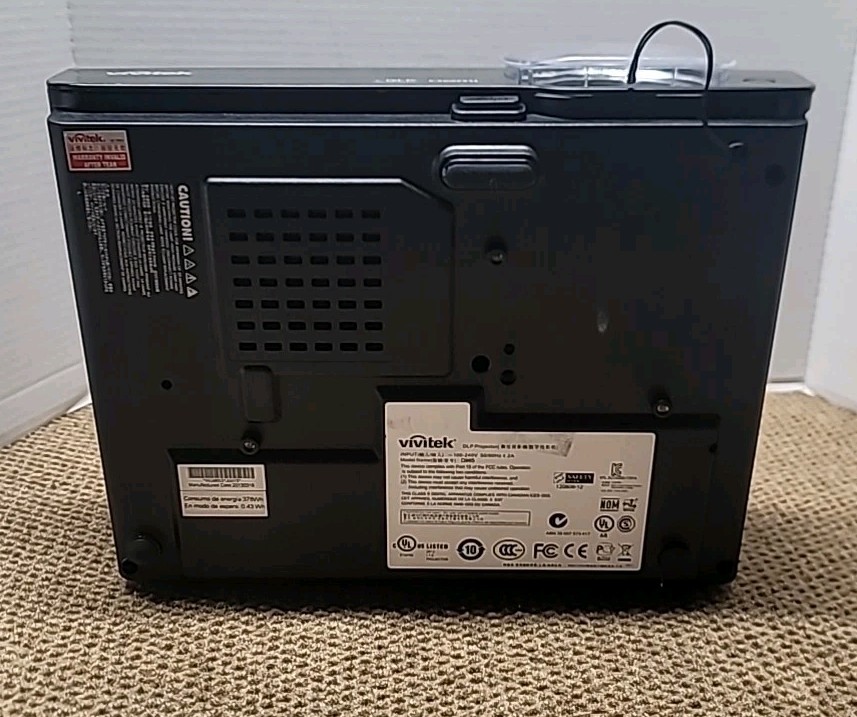 VIVITEK D965 DLP PROJECTOR WORKS GREAT!!