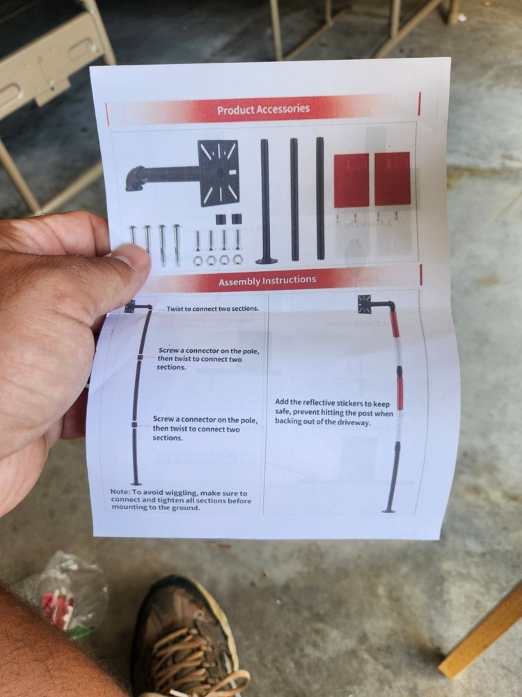Automatic Gate Opener Pole