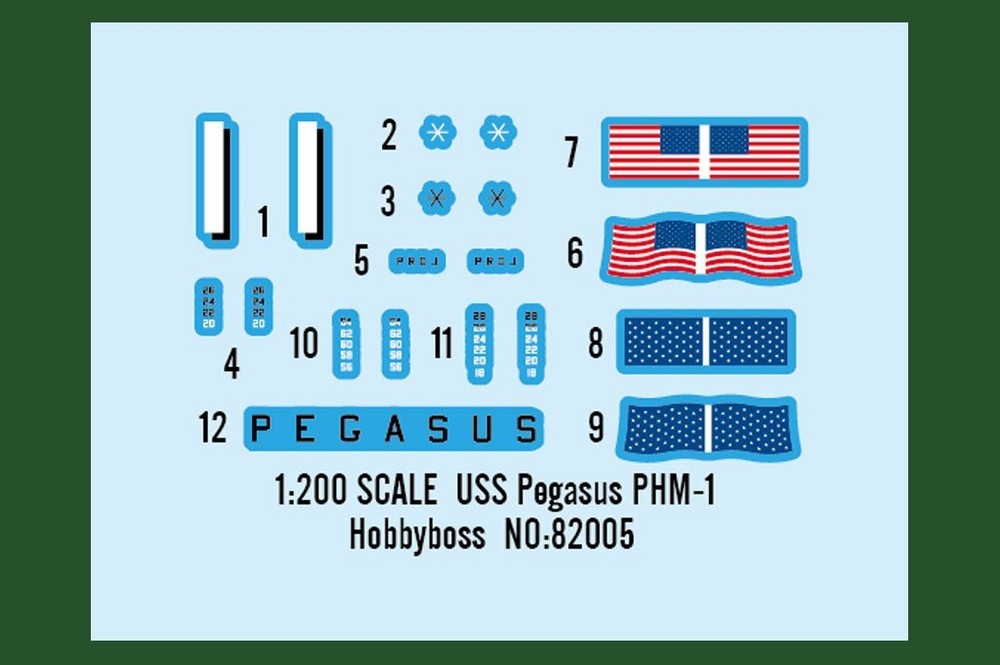 HobbyBoss 82005 1/200 USS Pegasus PHM-1