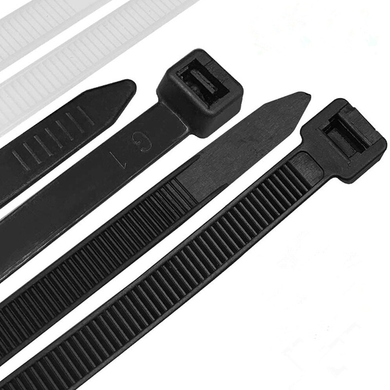 Self-Locking Nylon Plastic Cable Zip Ties Heavy Duty Strap Various Sizes Colors