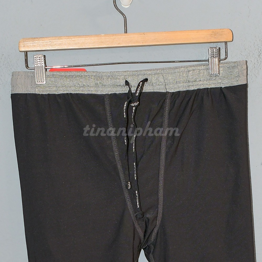Spyder Active Men's Performance Proweb Stretch Shorts IN BLACK , GRAY