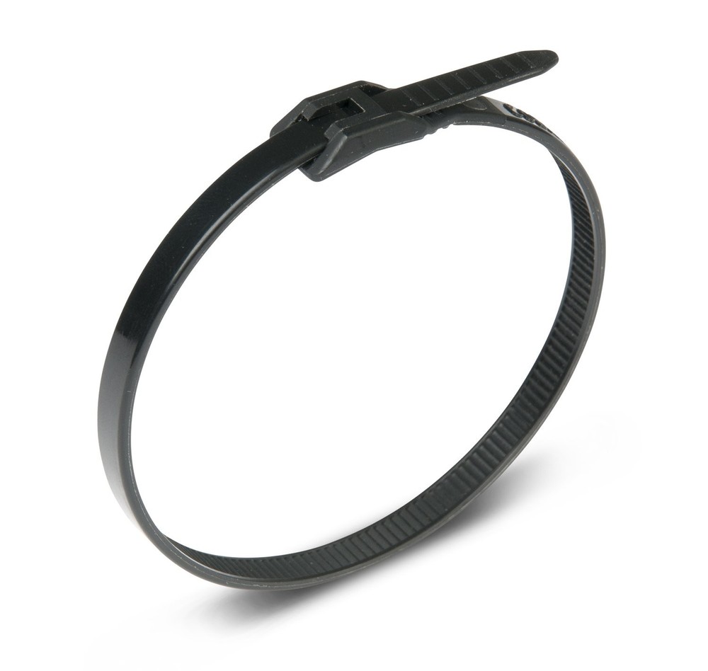 Ancor 199329 Cable Tie, Low Profile, 11", Black, 100pc 11" -- 100 Pack, Black