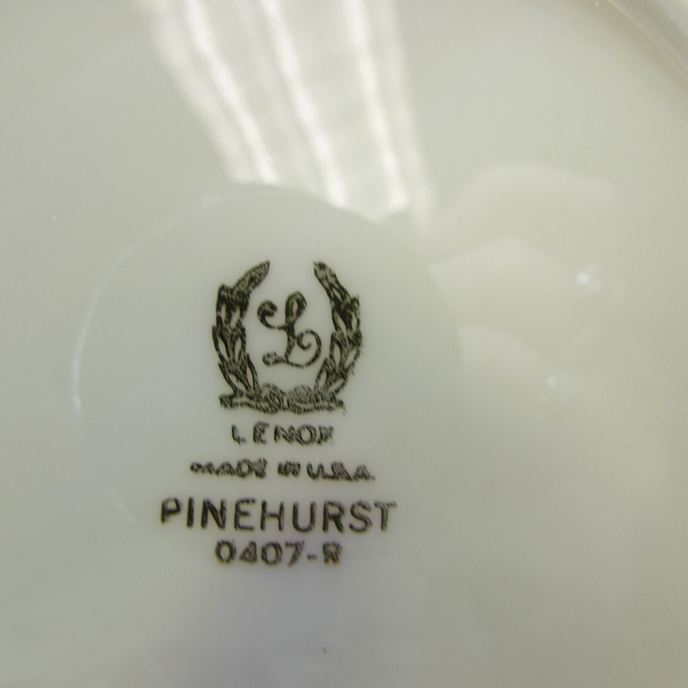 Lenox Fine China PINEHURST - MAROON 6pc Place Setting