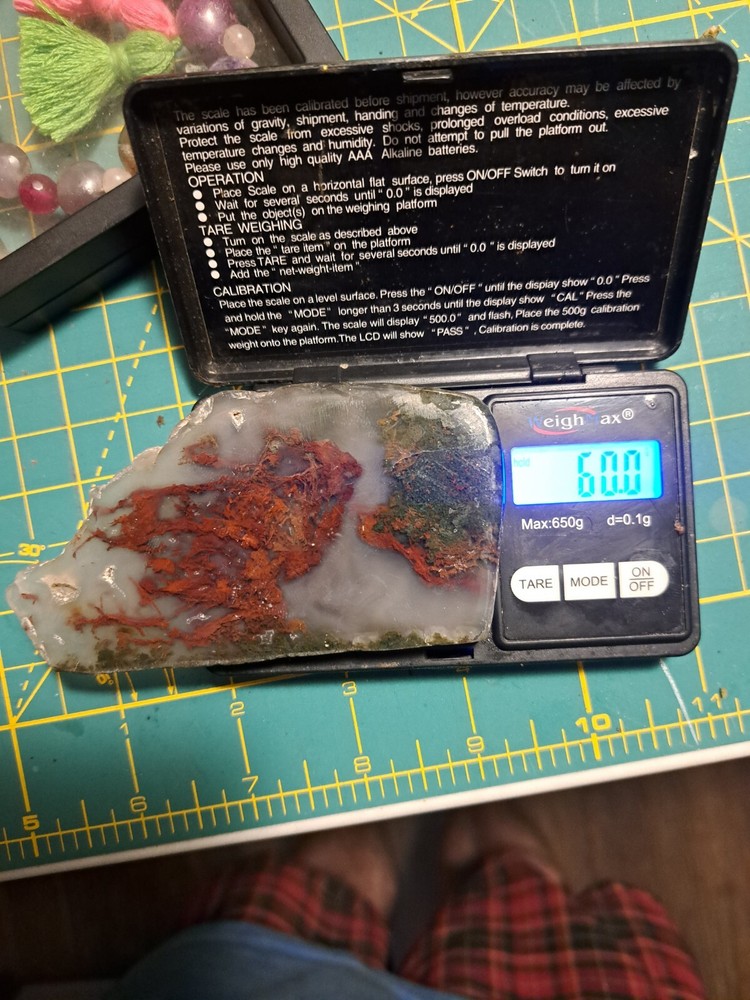 Moss agate Maury Mountain