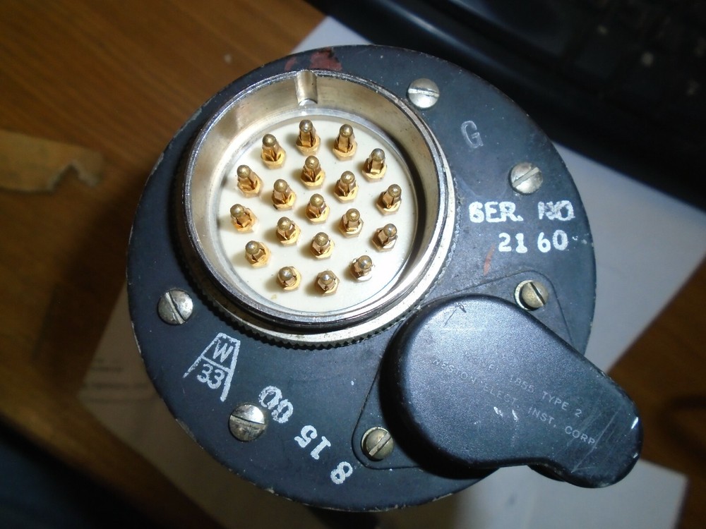 ARC P/N: IN-14-1 #18028 COURSE INDICATOR AVIATION DIRECT CONTROL