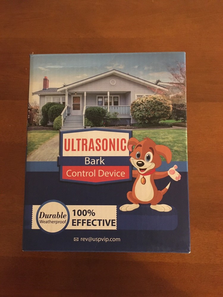 Ultrasonic Bark Control Device Durable Waterproof