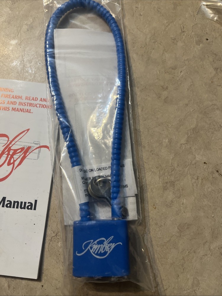 Kimber Gun Lock And Operational Manual