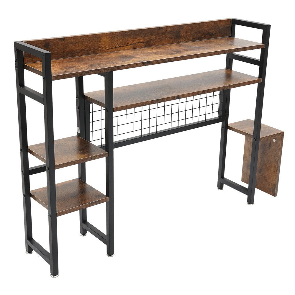 Desktop Bookshelf, Multipurpose Countertop Display Shelf, Bookcase Organizer