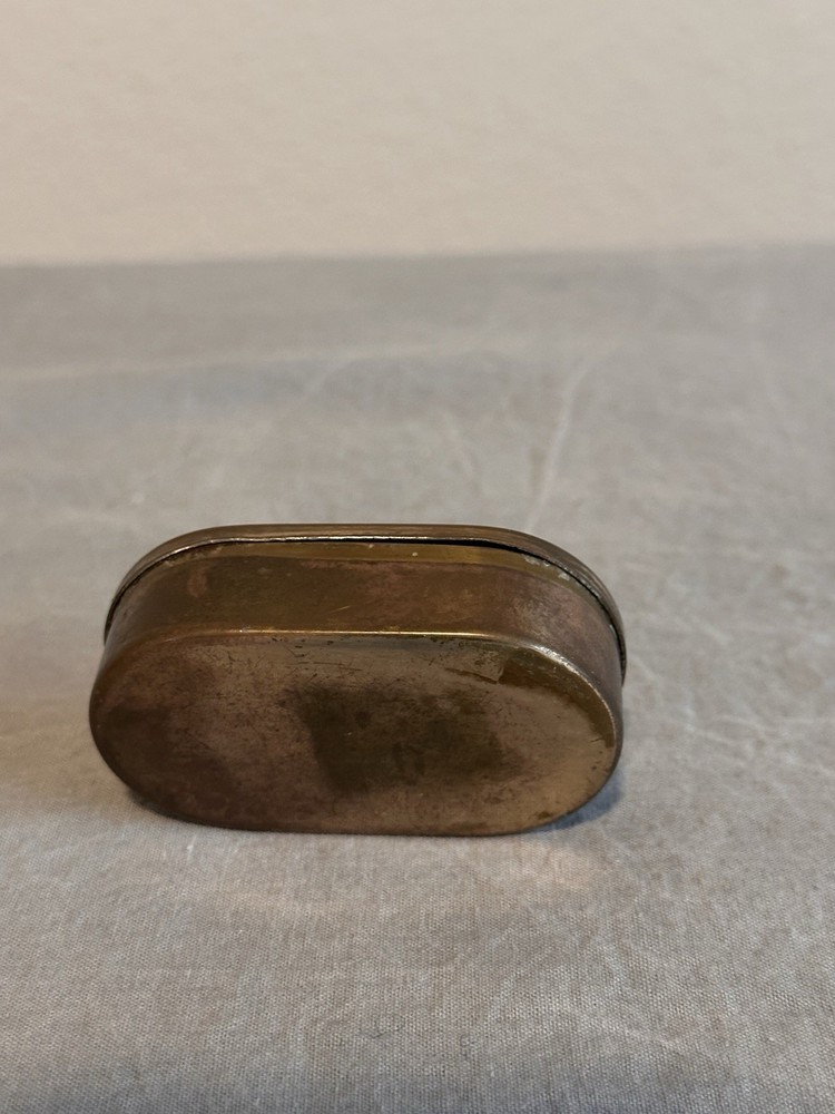 Small Bronze metal container