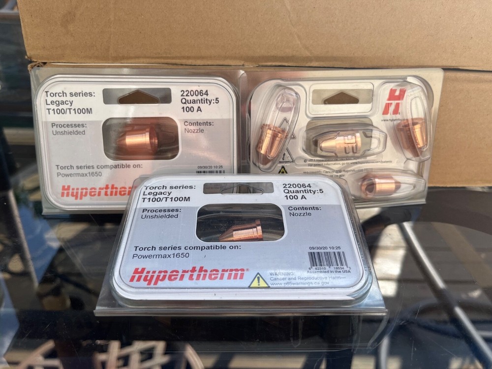 HYPERTHERM 220064 100 A NOZZLE 5 PACK