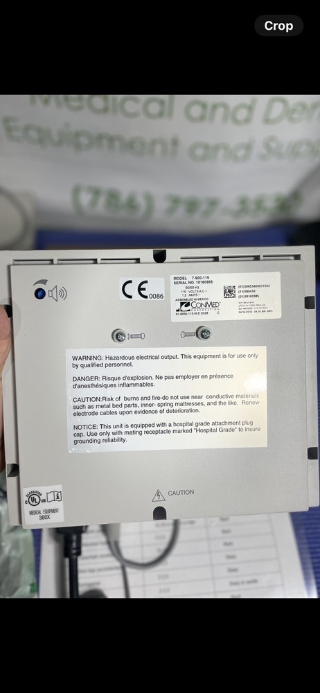 conmed hyfrecator 2000 handpiece