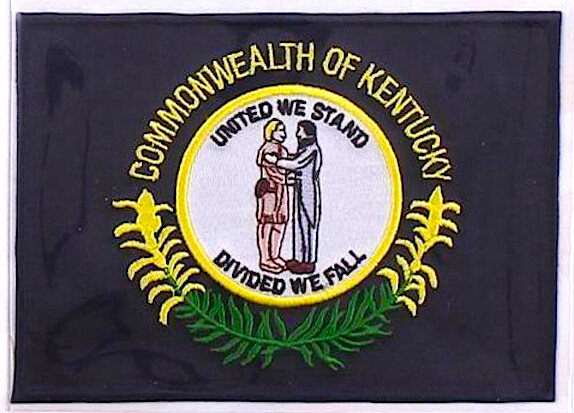KENTUCKY  Willabee & Ward STATE FLAG PATCH United States Collection ~ PATCH ONLY