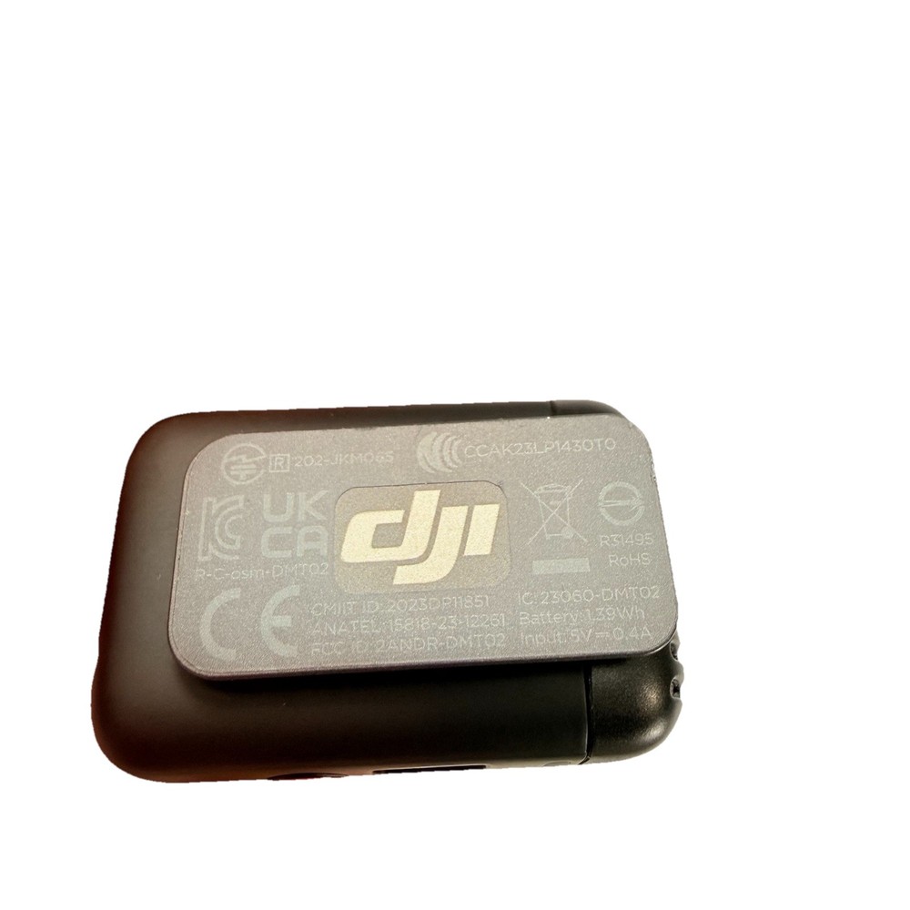 DJI Mic 2 Transmitter DMT02 Tested & Working Excellent Near Mint
