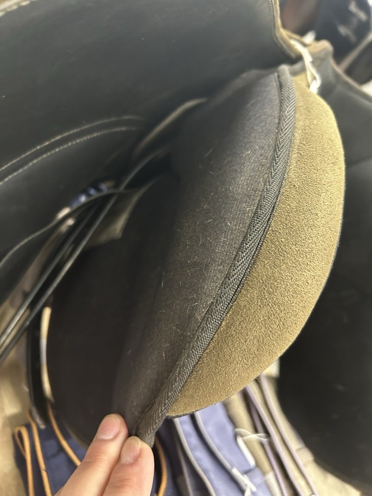 K & M Saddle Synthetic/Suede 17