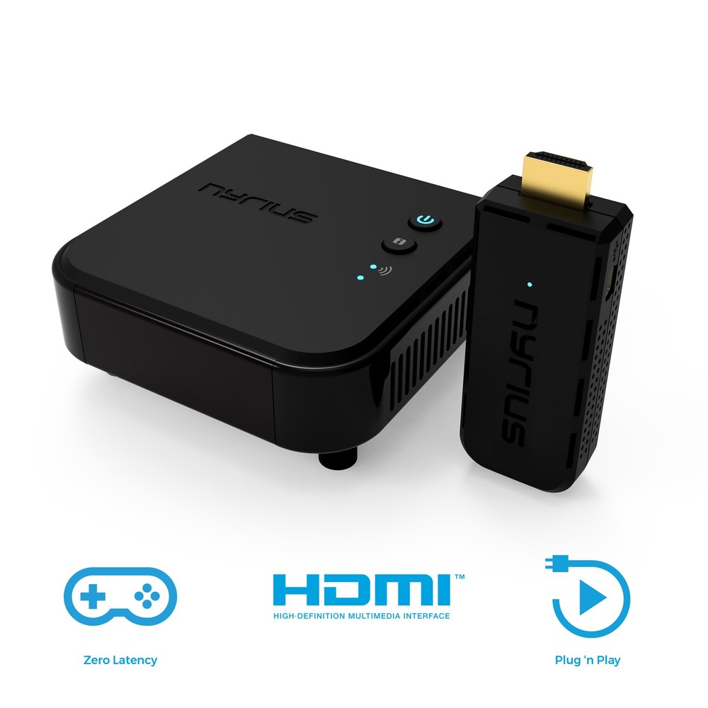Nyrius Pro+ Wireless HDMI Video Transmitter - 5 Pack