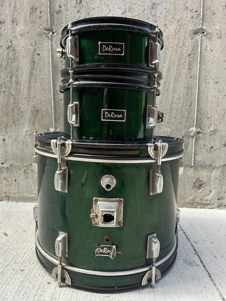 De Rosa 3 Piece Shell Pack (Metallic Green)