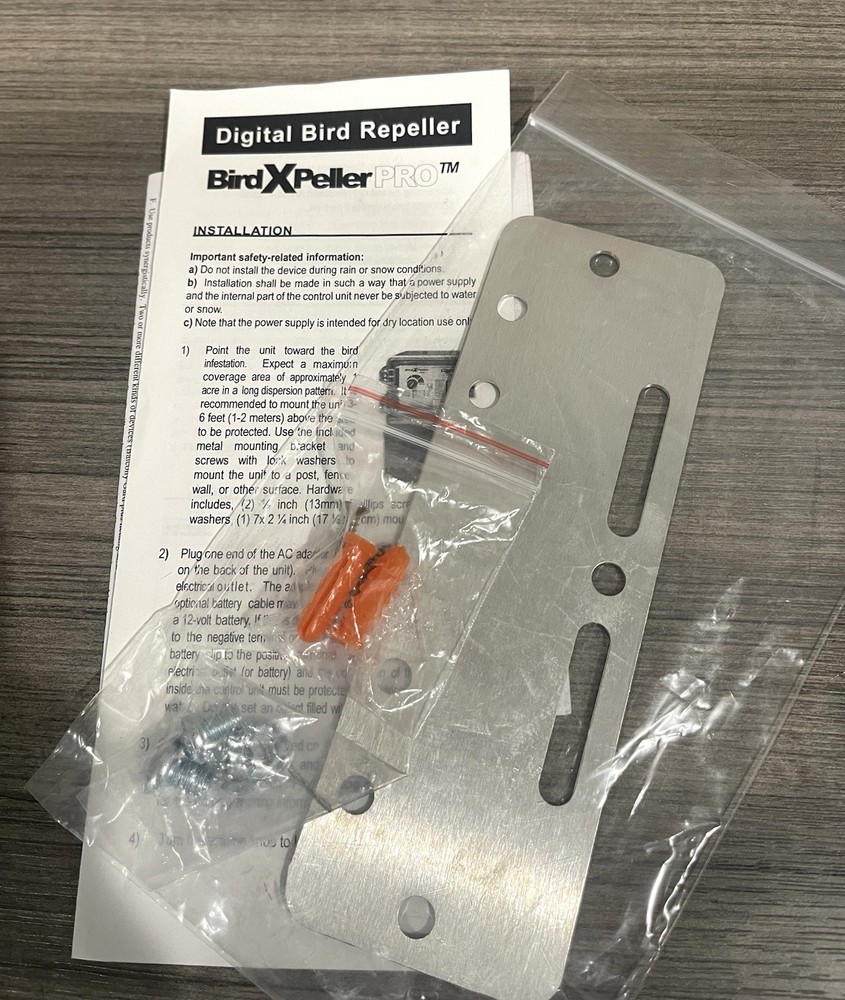 Bird-X BXP-PRO WP Woodpecker Pro Electronic Bird Repeller