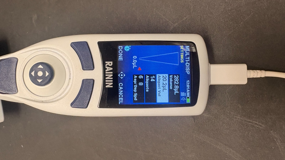 Rainin E4 XLS Electronic Pipette 20-300uL LTS