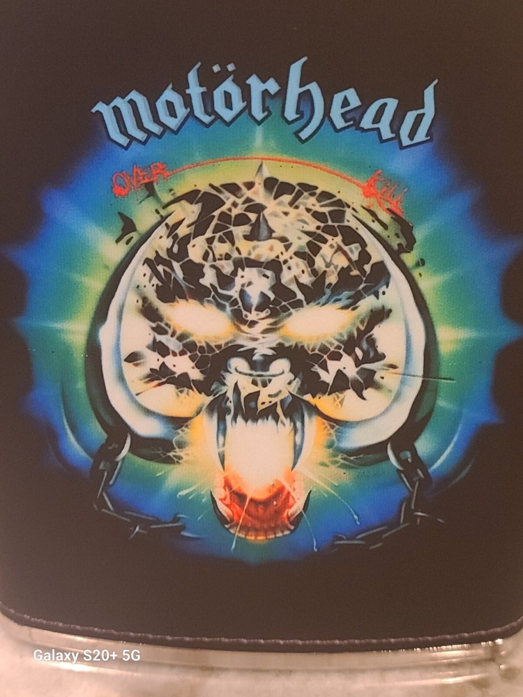 Motorhead 8 oz flask custom made NEW (can make most images, just ask)