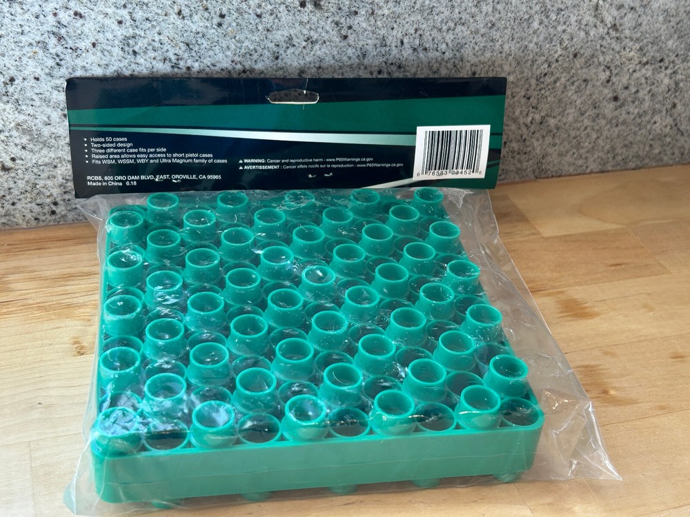 RCBS Universal Case Loading Block - Holds 50 - 9452