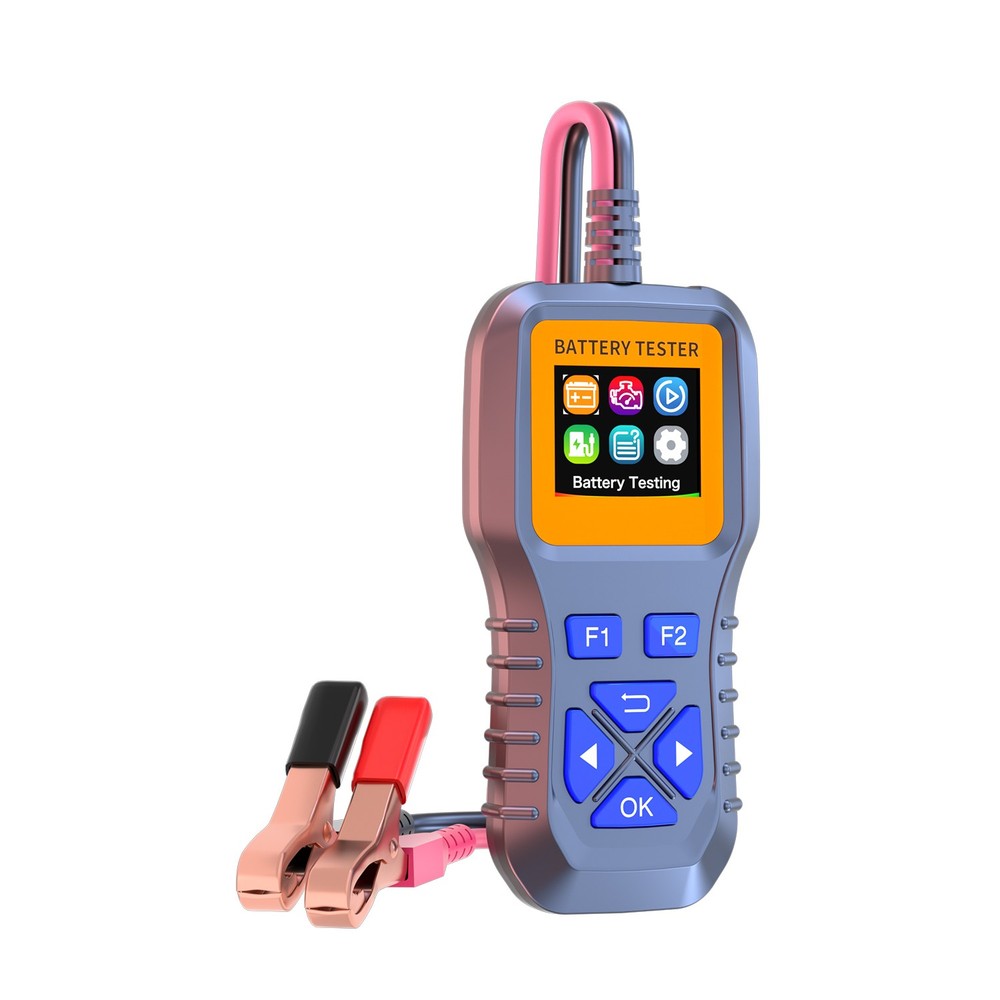 Car Battery Tester Digital Battery Analyzer Data Detection Supports 12 Languages