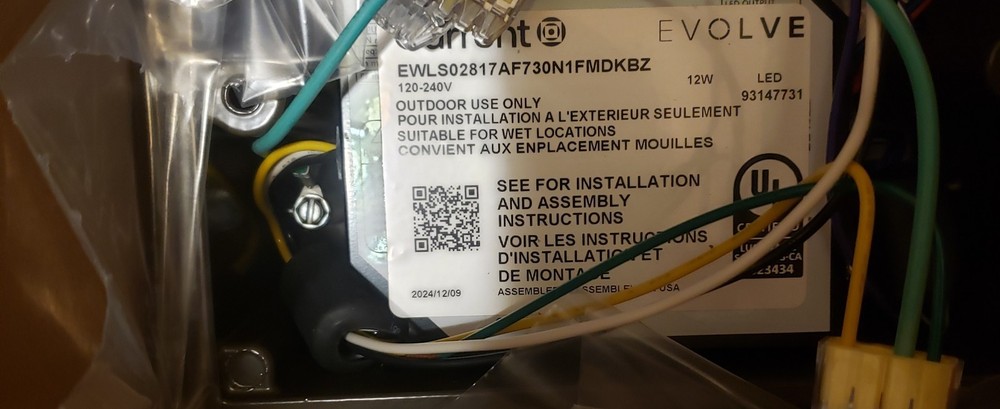 Current Evolve Ewls02817af730n1fmdkbz Led Wall Pack - Bronze