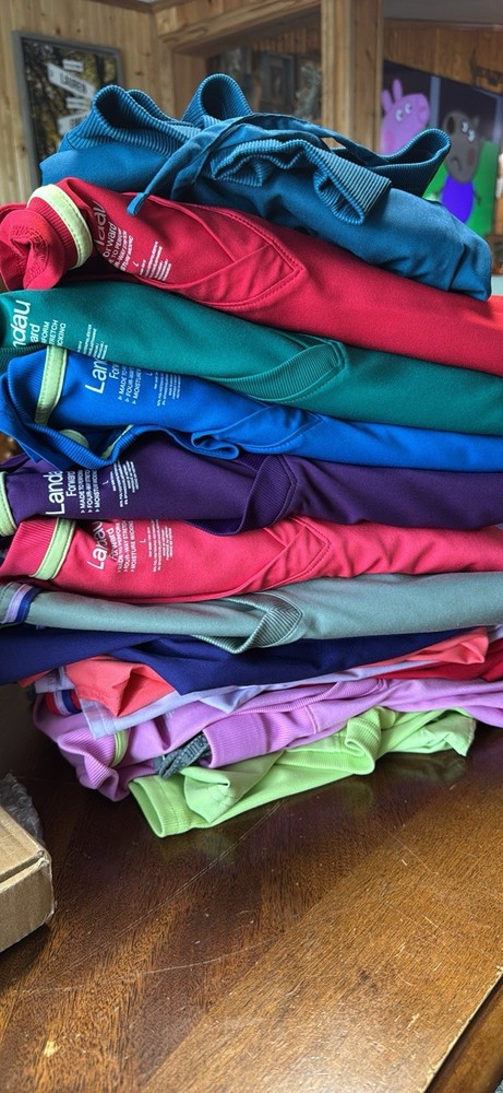 Scrubs & Beyond Large & Xl Tops ALL- Medium Bottoms 29 Sets+1jacket BUNDLE