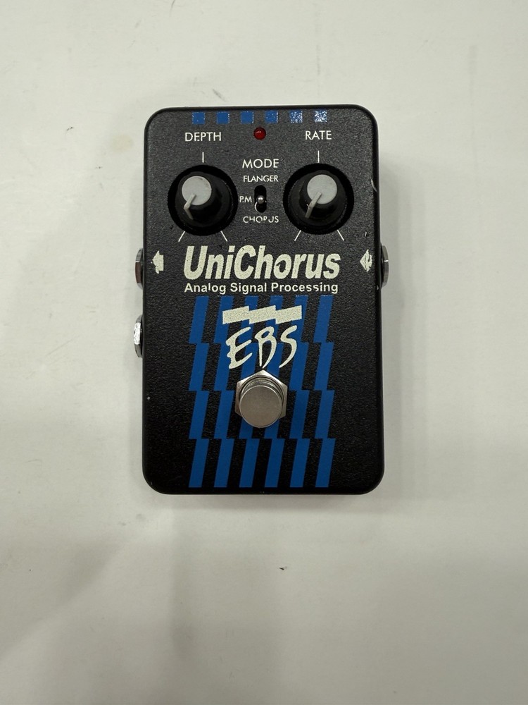 EBS UniChorus Uni Chorus Flanger Analog Signal Processing Guitar Effect Pedal