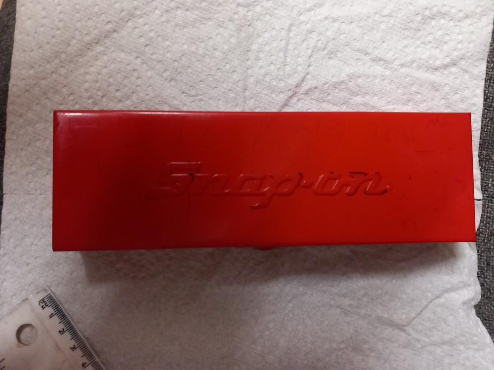 Vintage SNAP-ON KRA-229 Tool Metal Box Empty