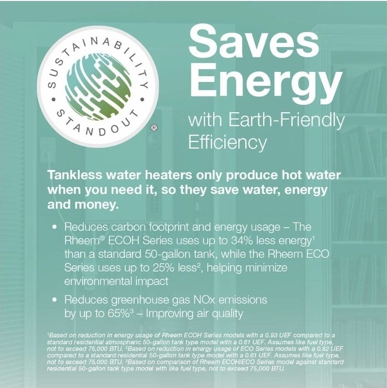 Performance Plus 7.0 GPM Non-Condensing Outdoor Natural Gas Tankless Water...