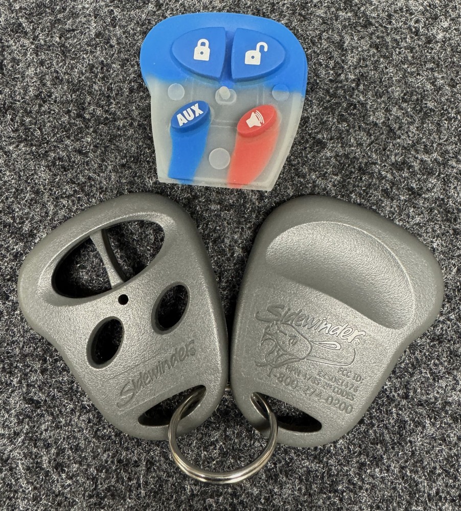 SIDEWINDER 476S EZSDEI476 4-Button Remote Control Case/VIPER OR PYTHON/GOOD COND