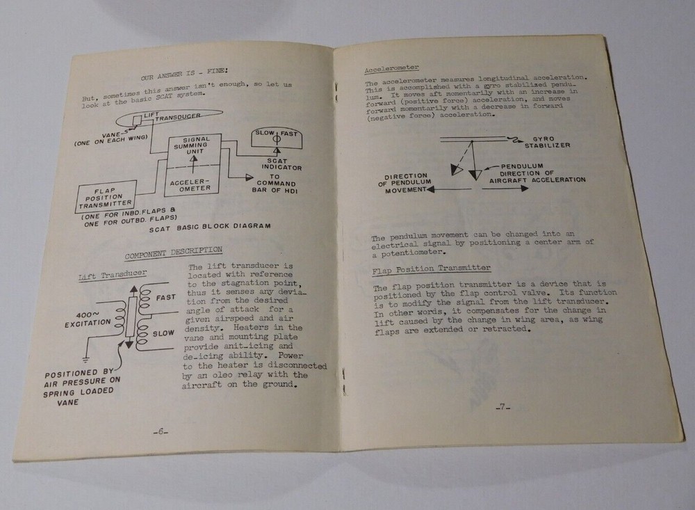 TWA AVIONICS READING SERIES SCAT SYSTEM TECHNICAL SERVICES TRAINING FEB 1963