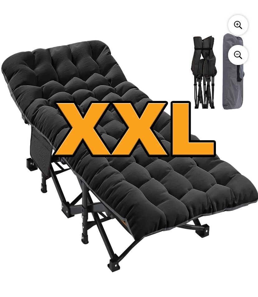 Portal Camping Bed Cot XXL