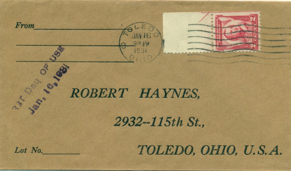 SCOTT # 690 FDC, NO CACHET, GREAT PRICE!