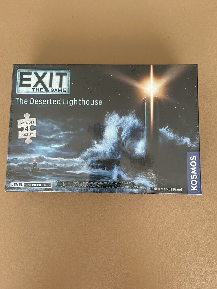 Thames & Kosmos THK692878 Exit The Deserted Lighthouse Plus Puzzle Board Game