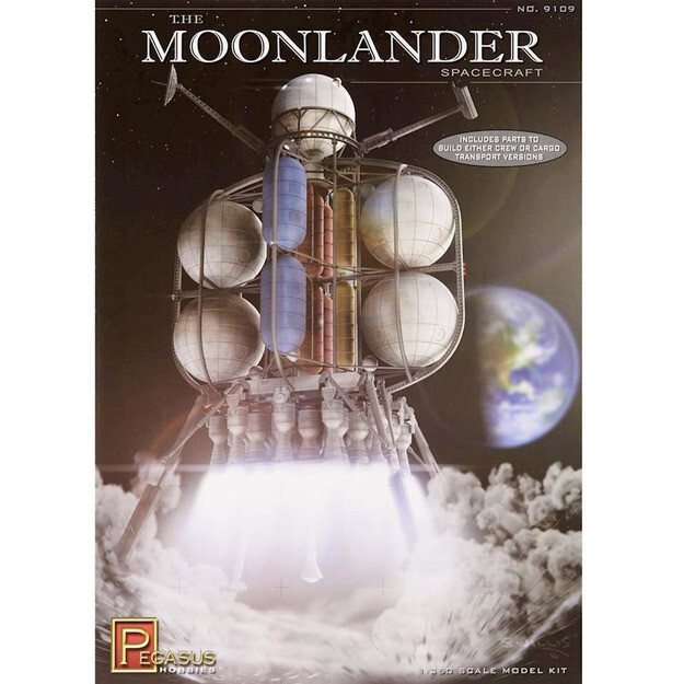 Pegasus Hobbies 9109 1/350 The Moonlander Plastic Model Kit