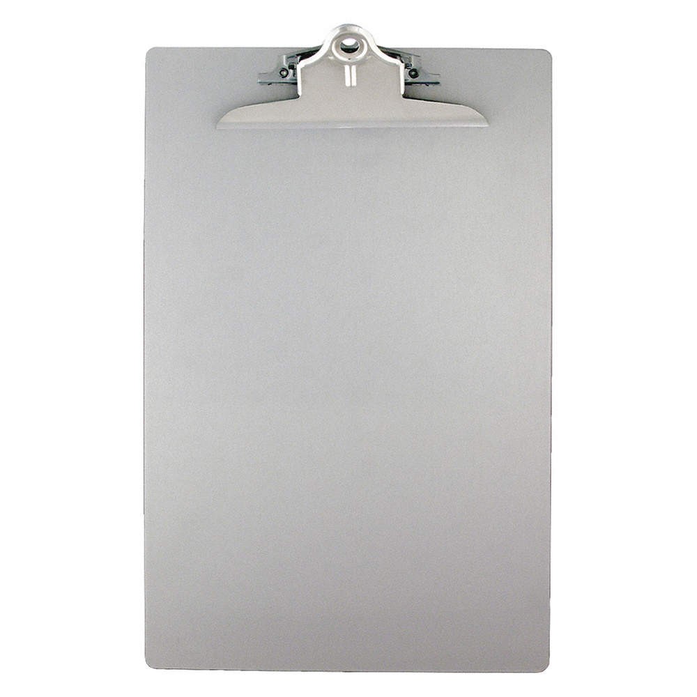 GRAINGER APPROVED 22519 Clipboard,Silver,8.95" W 56EA97