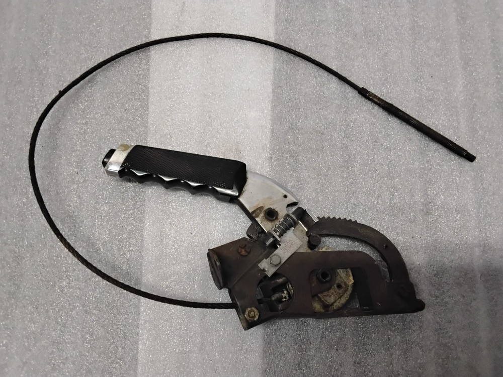 1977-82 Corvette C3 Emergency Brake Handle Assembly w/Cable ORIGINAL