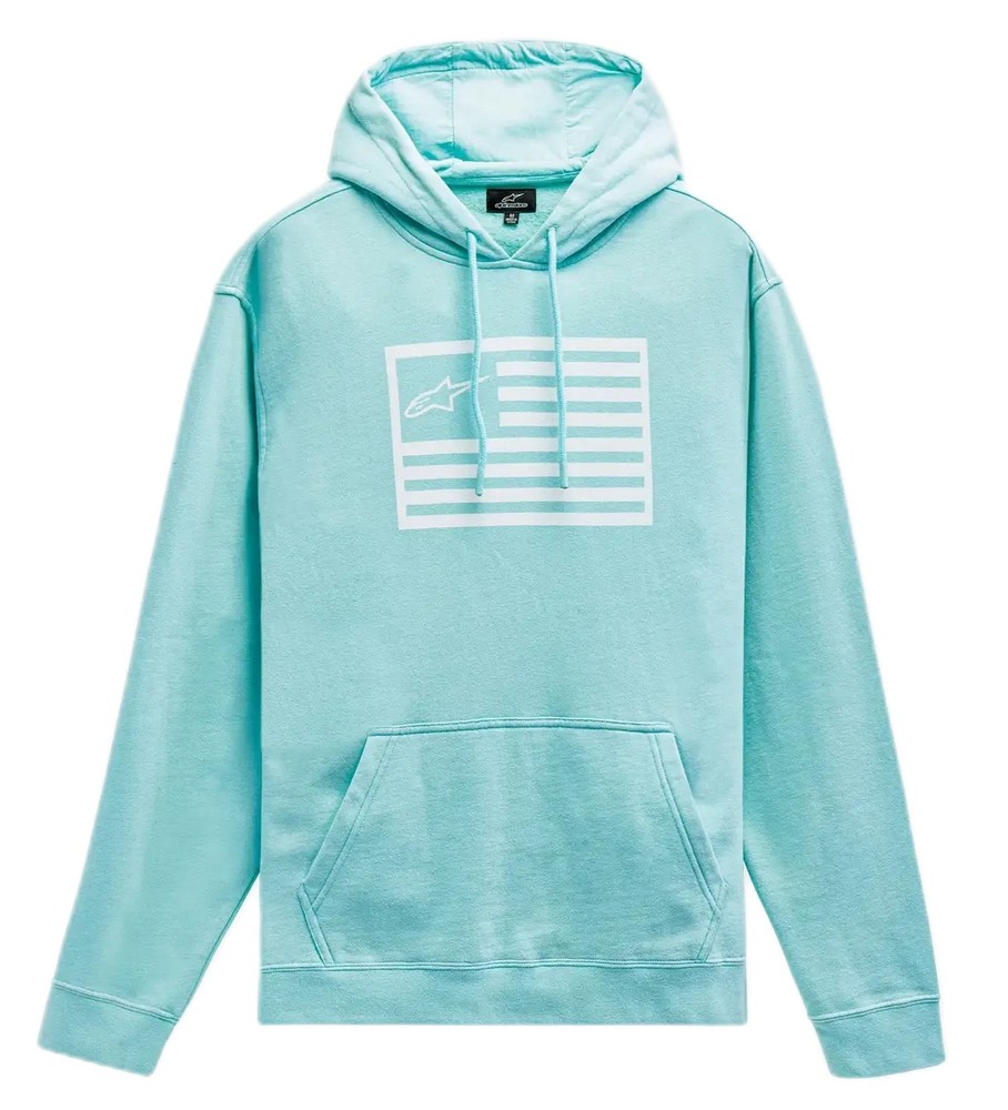 Alpinestars Artifact Mens Pullover Hoody Light Aqua