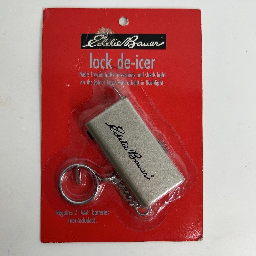 Eddie Bauer Lock De-Icer - NEW! - Light - Melts in seconds.