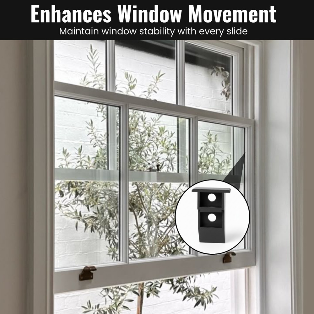 KC Hardware Sash Cam Replacement Channel Balance Black (10 Pack)