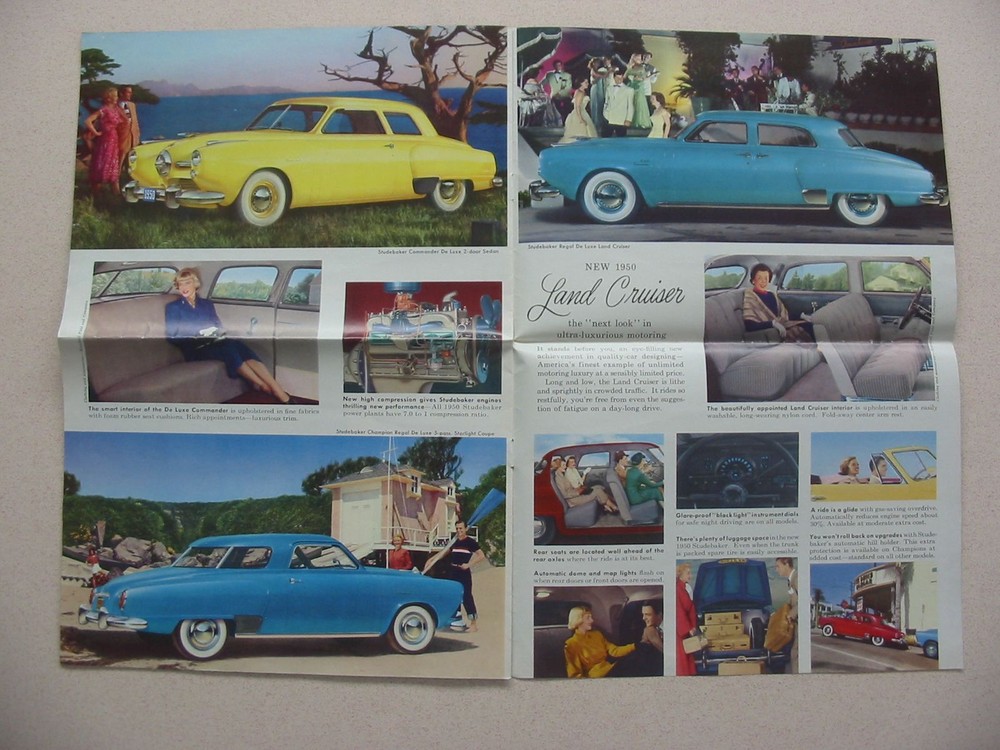 1950 Studebaker Brochure -Near Mint