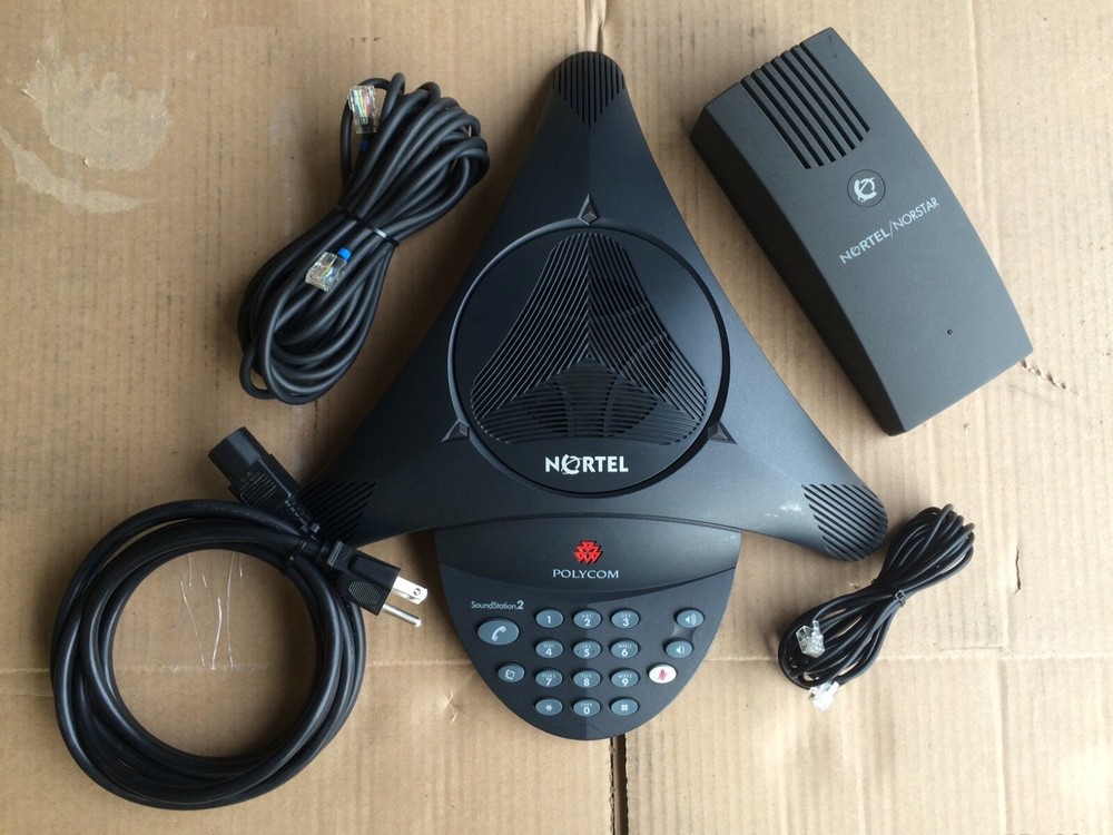 Nortel Norstar Polycom Audio Conferencing Unit NTAB4213 BCM Conference Phone