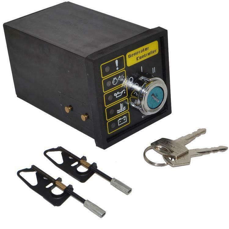 501K Manual Start Generator Controller Board Key Start Generator Control Module