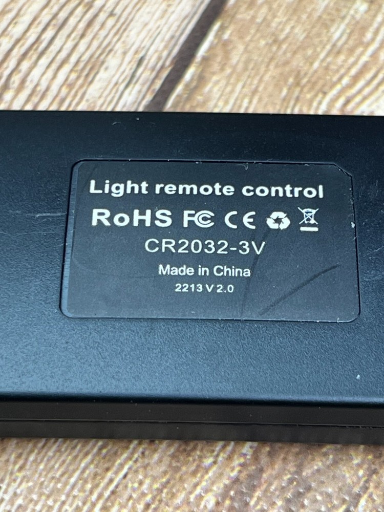Switti Light Remote Control 2213 v Black Lee Lamp Controller CR2032-3V